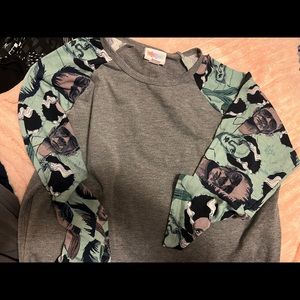 Frankenstein Monster and Bride Raglan t